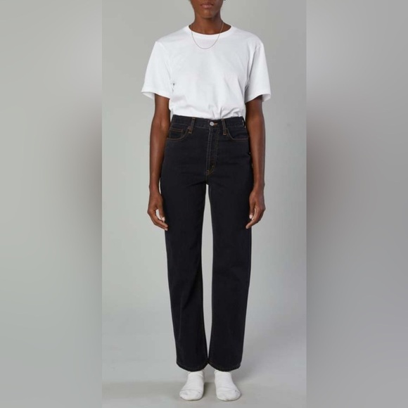 Still Here Denim - Still Here Childhood Jeans in Burgundy and Washed Black
